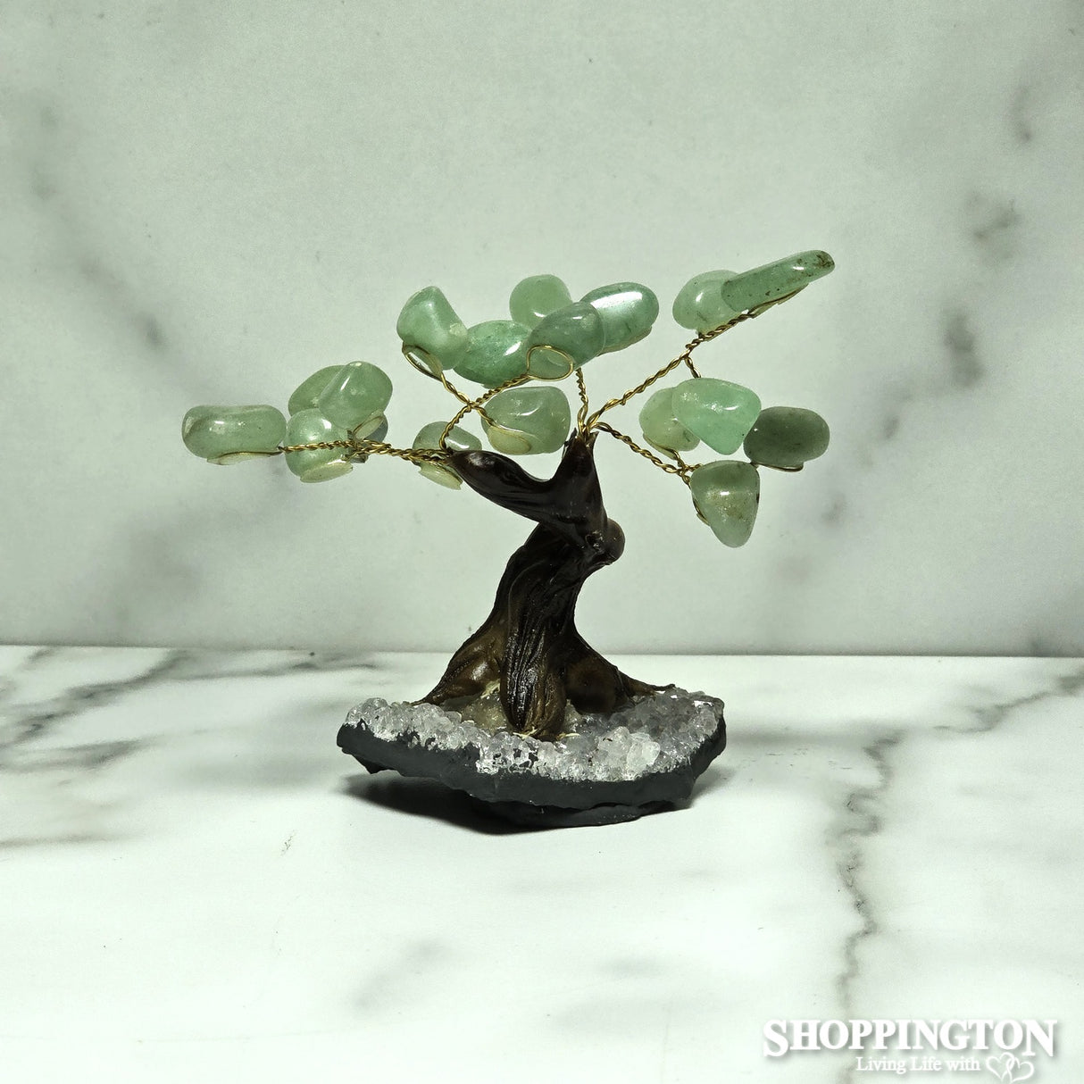 Crystal Gemstone Tree 10cm - Aventurine