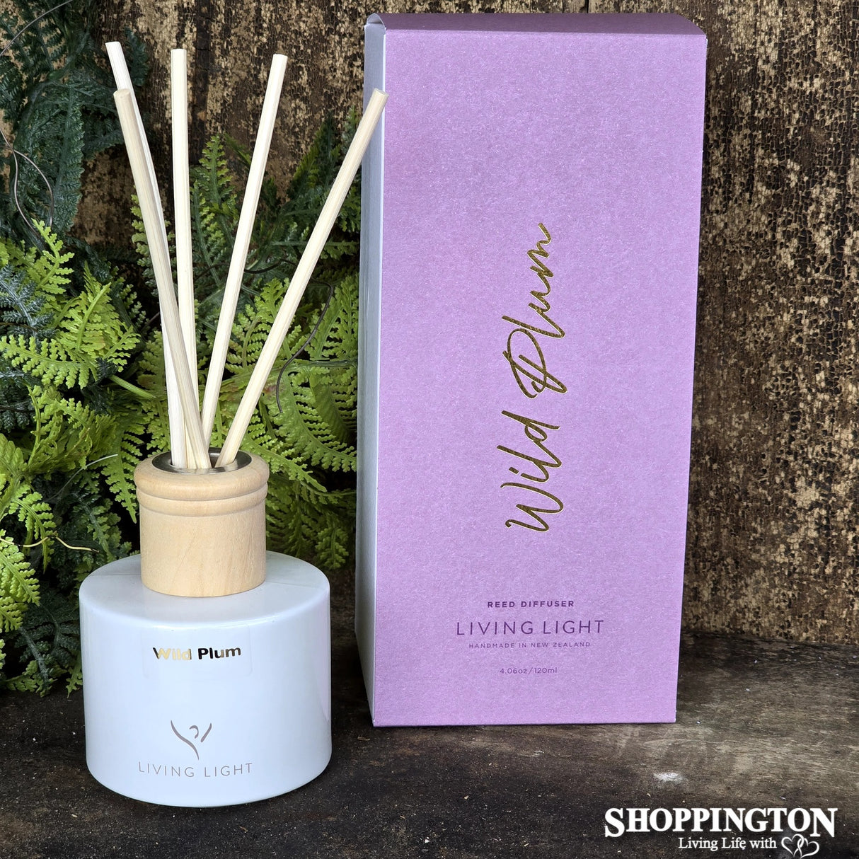 Living Light Diffuser 120ml / Wild Plum