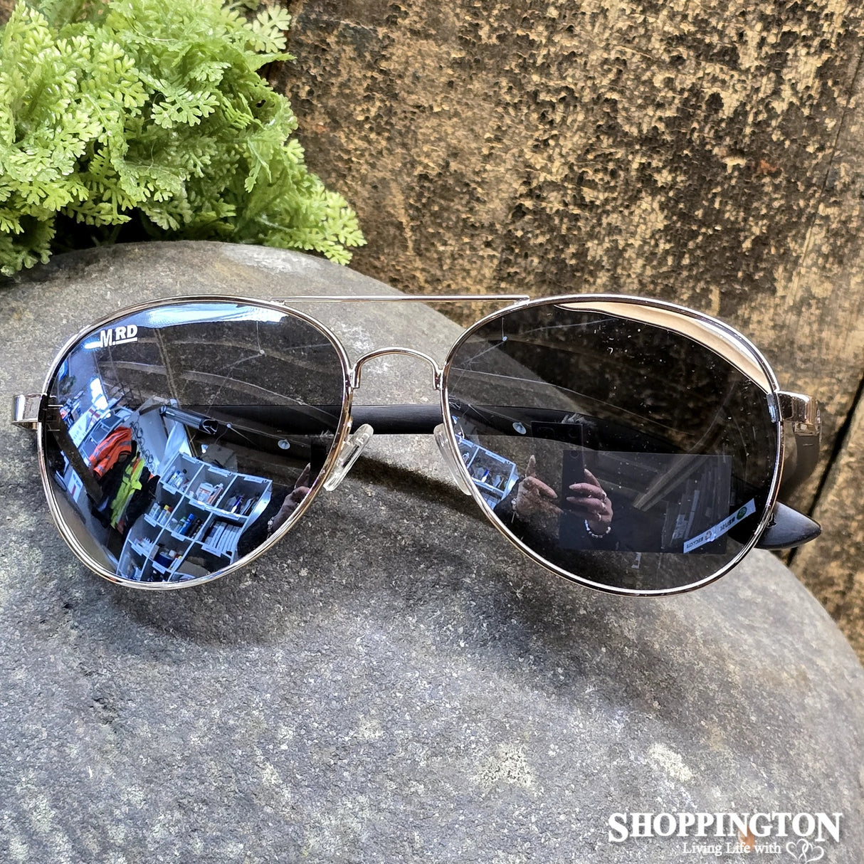 Moana Road Sunglasses - Aviator Wolkman Dark Arms