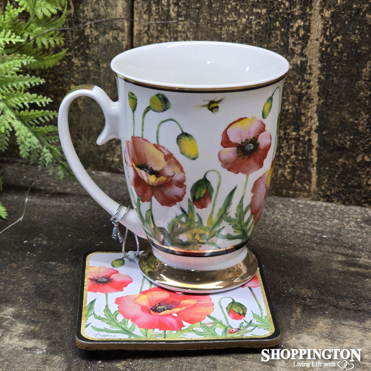 Poppies Collection - Mug & Coaster Set