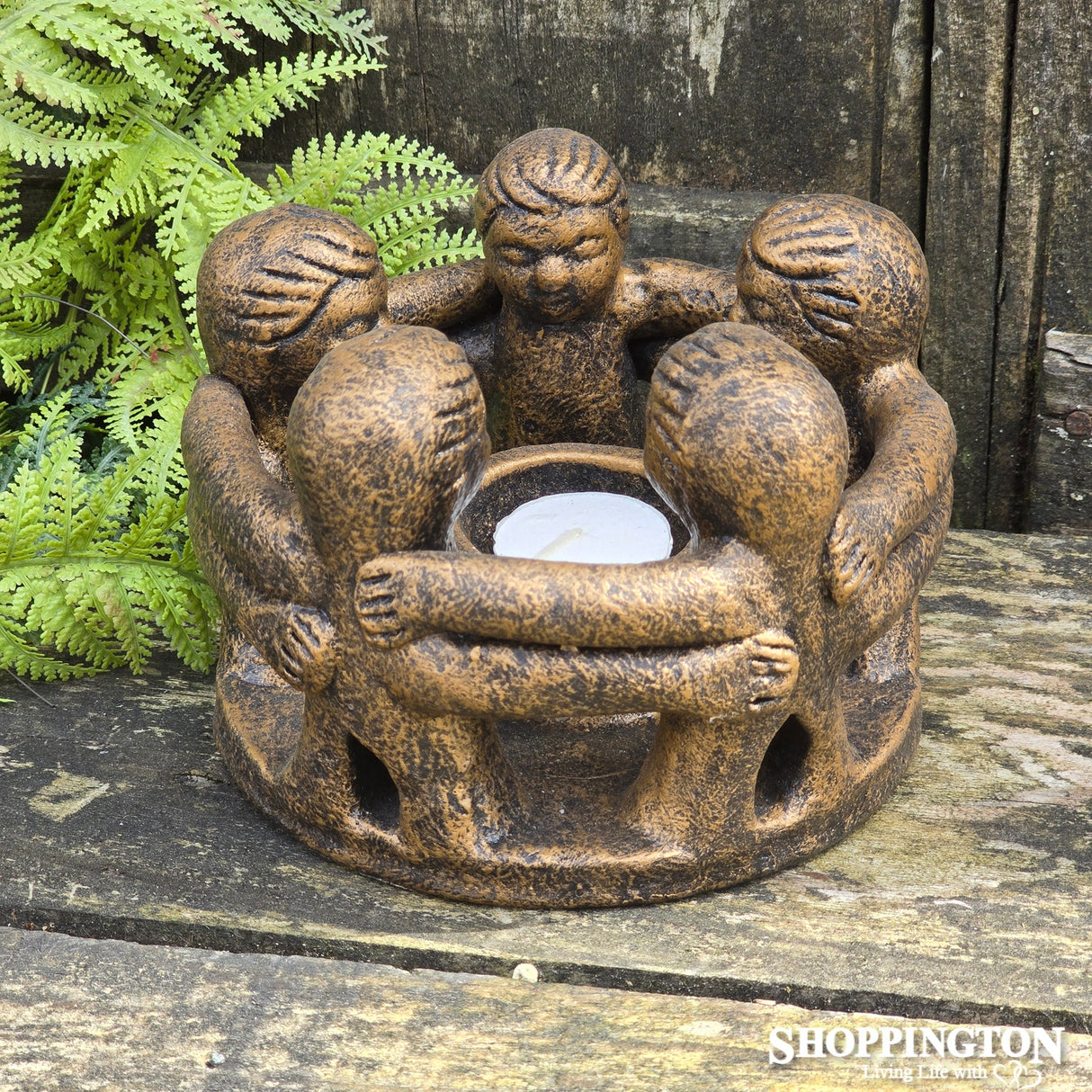 Pottery Circle of Friends /Black & Gold