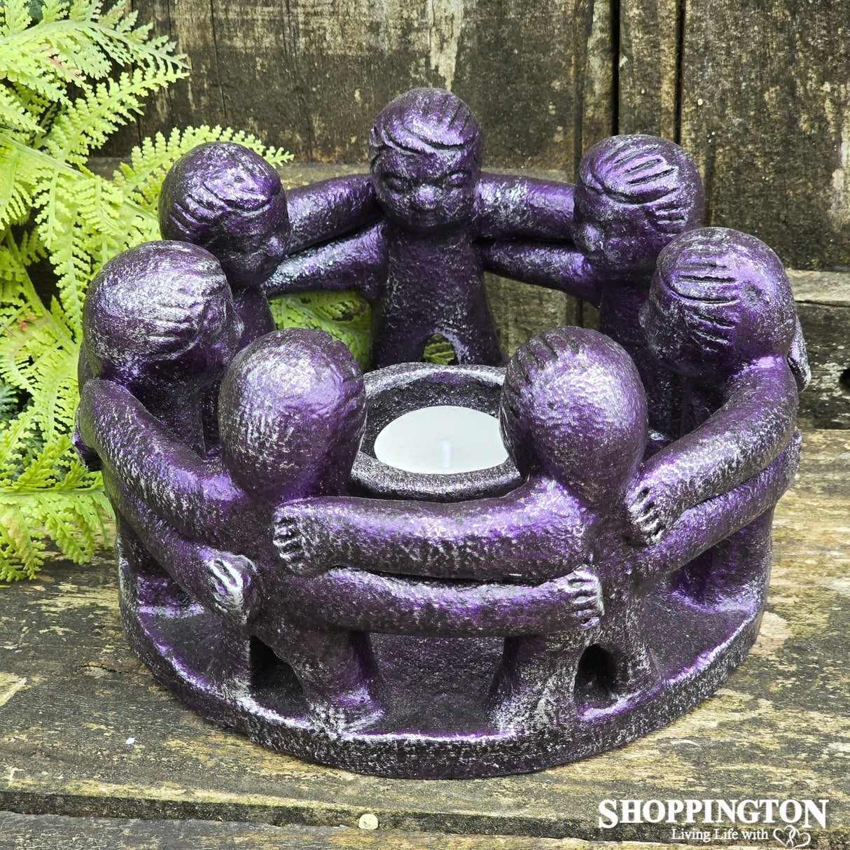 Pottery Circle of Friends 25cm / Purple