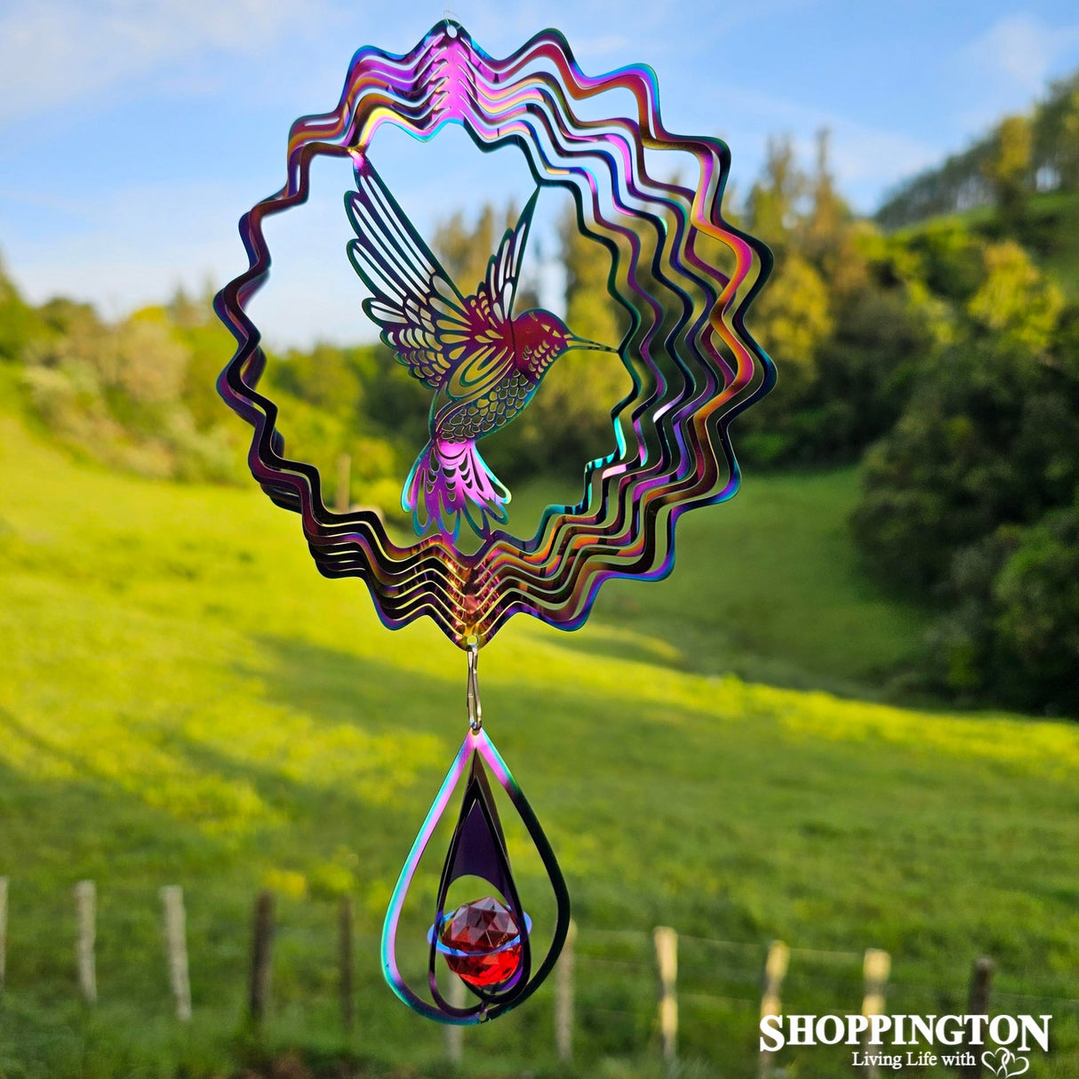 Humming Bird 3D Wind Spinner