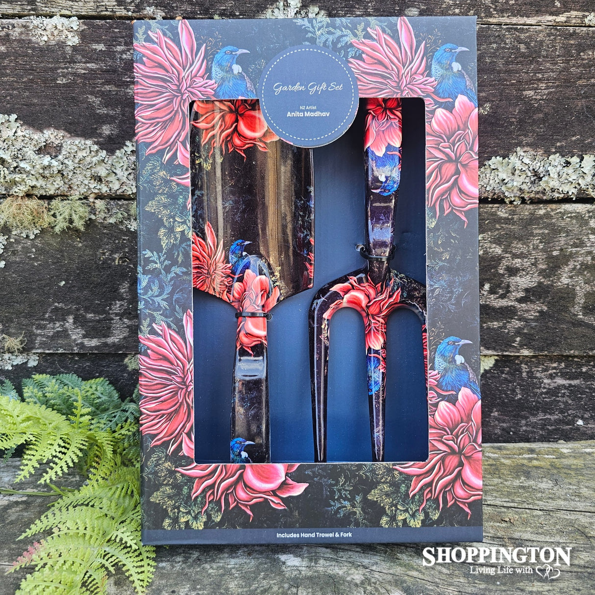 Garden Trowel & Fork Set - Dahlia & Tui