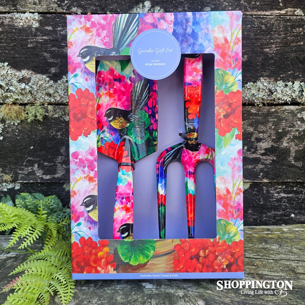 Garden Trowel & Fork Set - Fantail Irina Velman
