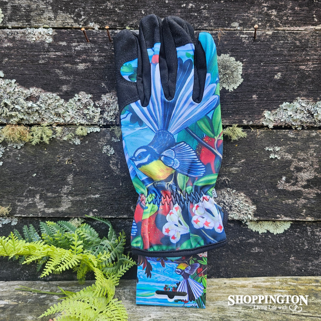 Garden Gloves - Ocean Fantail One Size