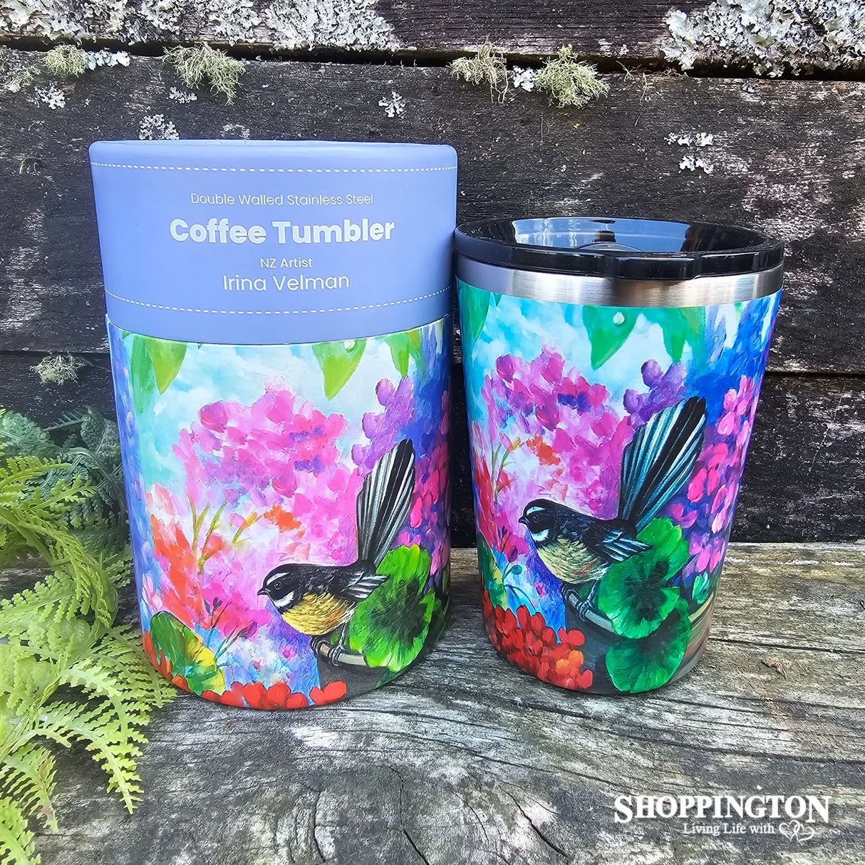 NZ Artist Travel Mug - Artist Irina Velman