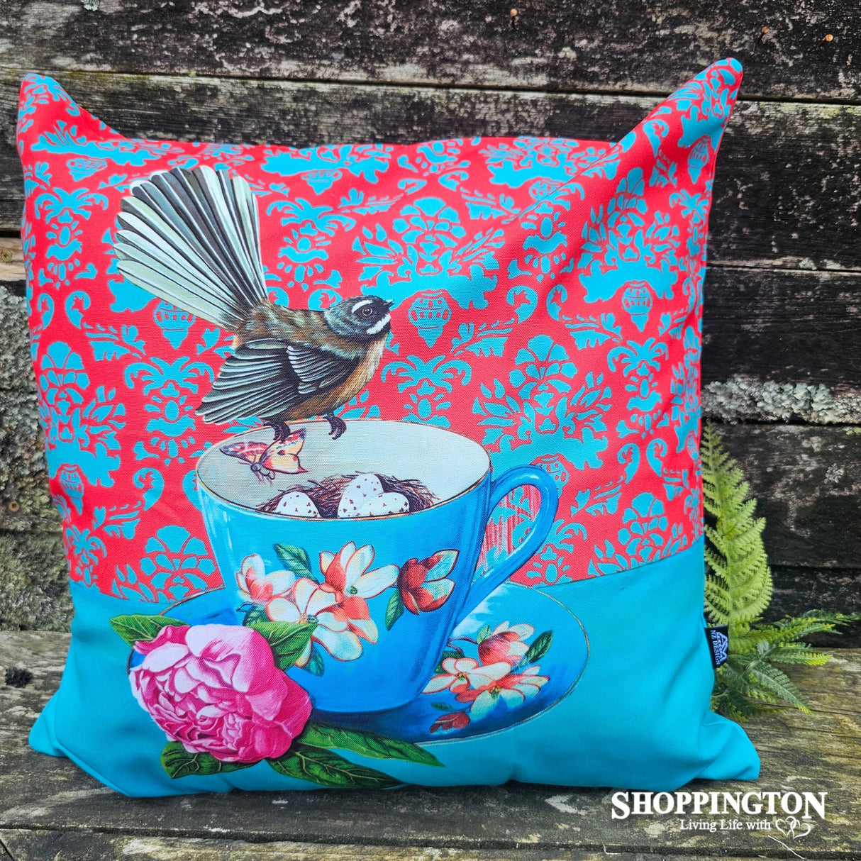 Cushion - NZ Print - Nurture - Angie Dennis