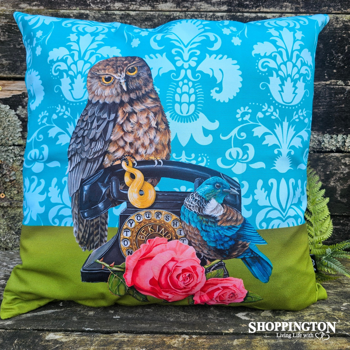Cushion - NZ Print - Be Kind - Angie Dennis