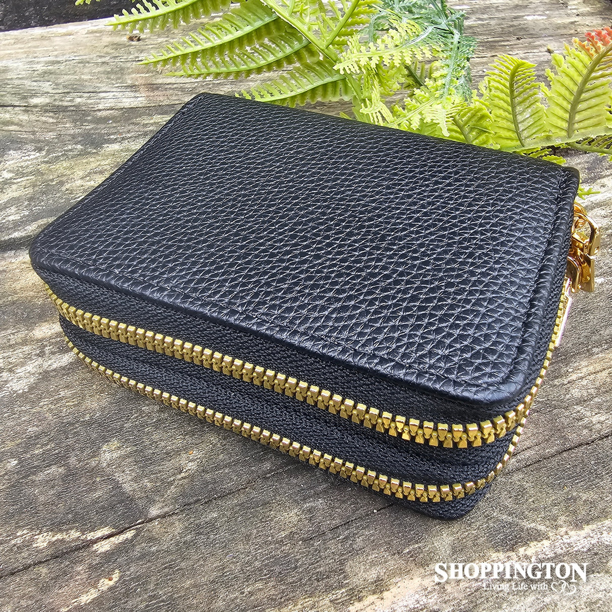 Card & Coin Wallet -  Black