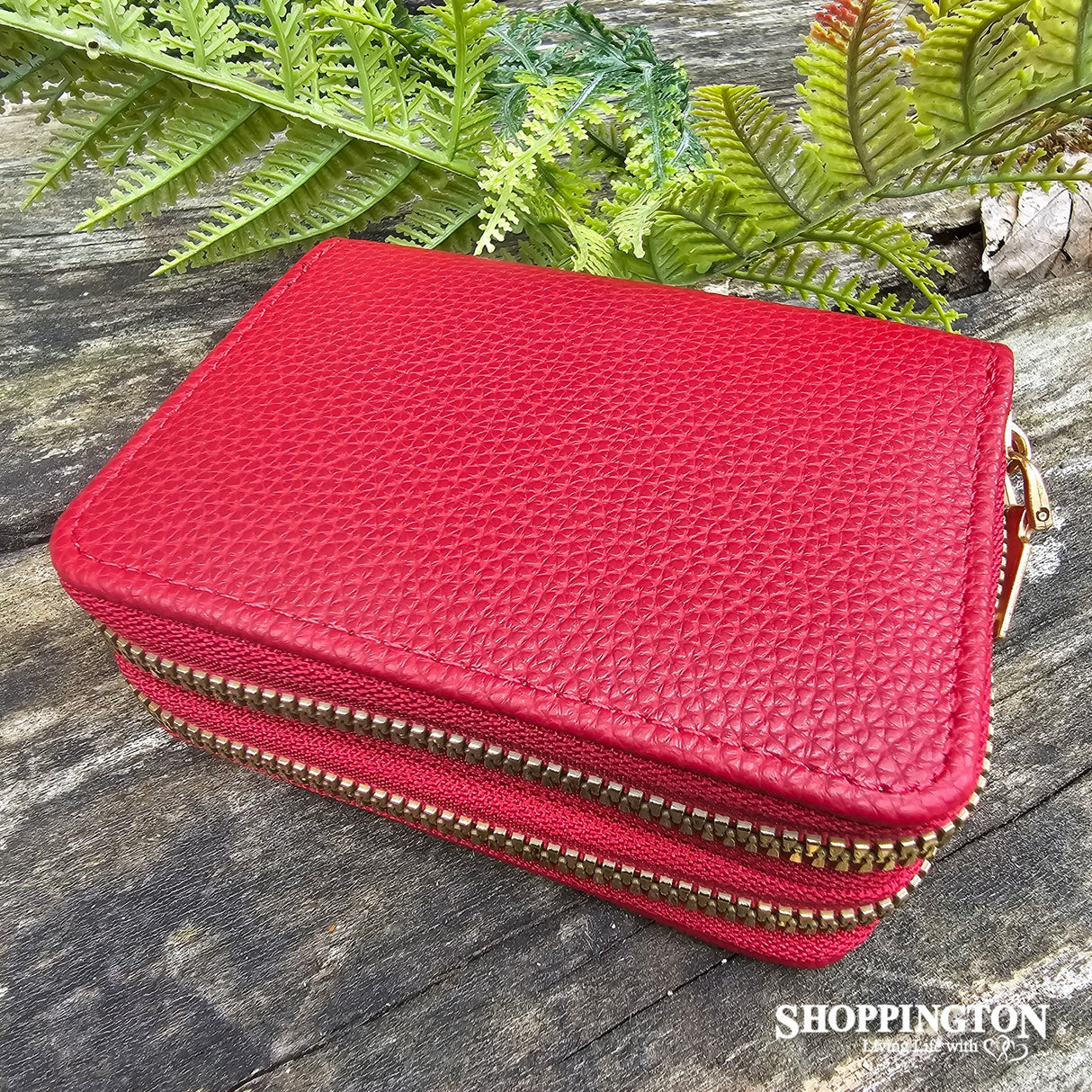 Card & Coin Wallet - Red