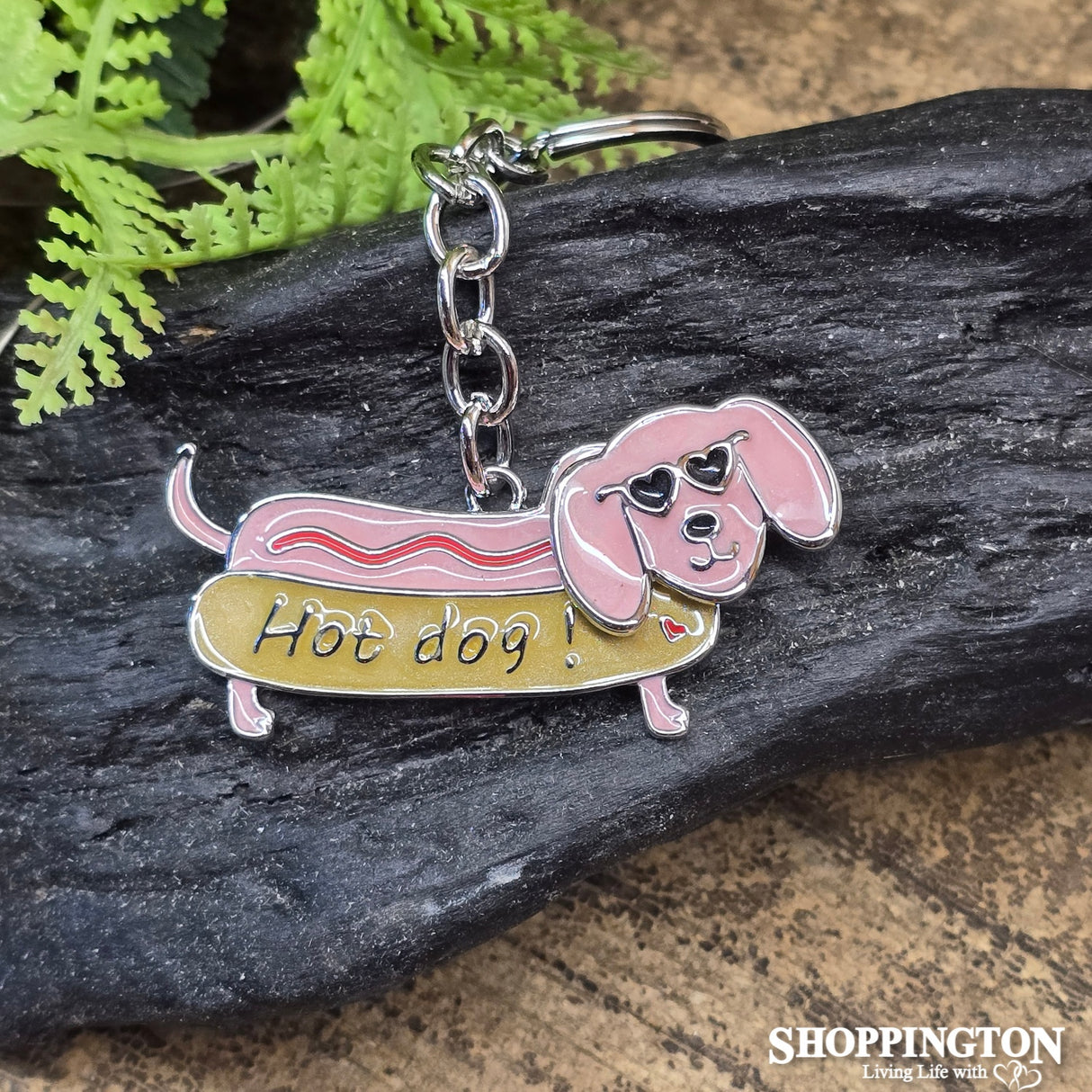 Pampered Pooch - Keyring