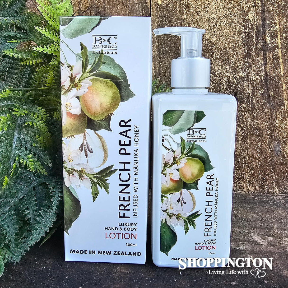 Banks & Co / French Pear Hand Lotion - 300ml Pump