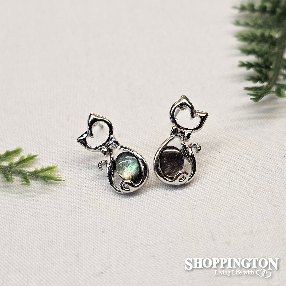 Earrings - MOP Cat Earrings