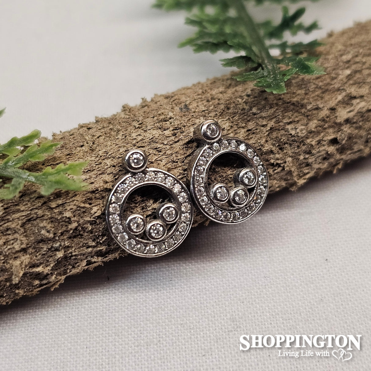 Sterling Silver - Bubble Stud