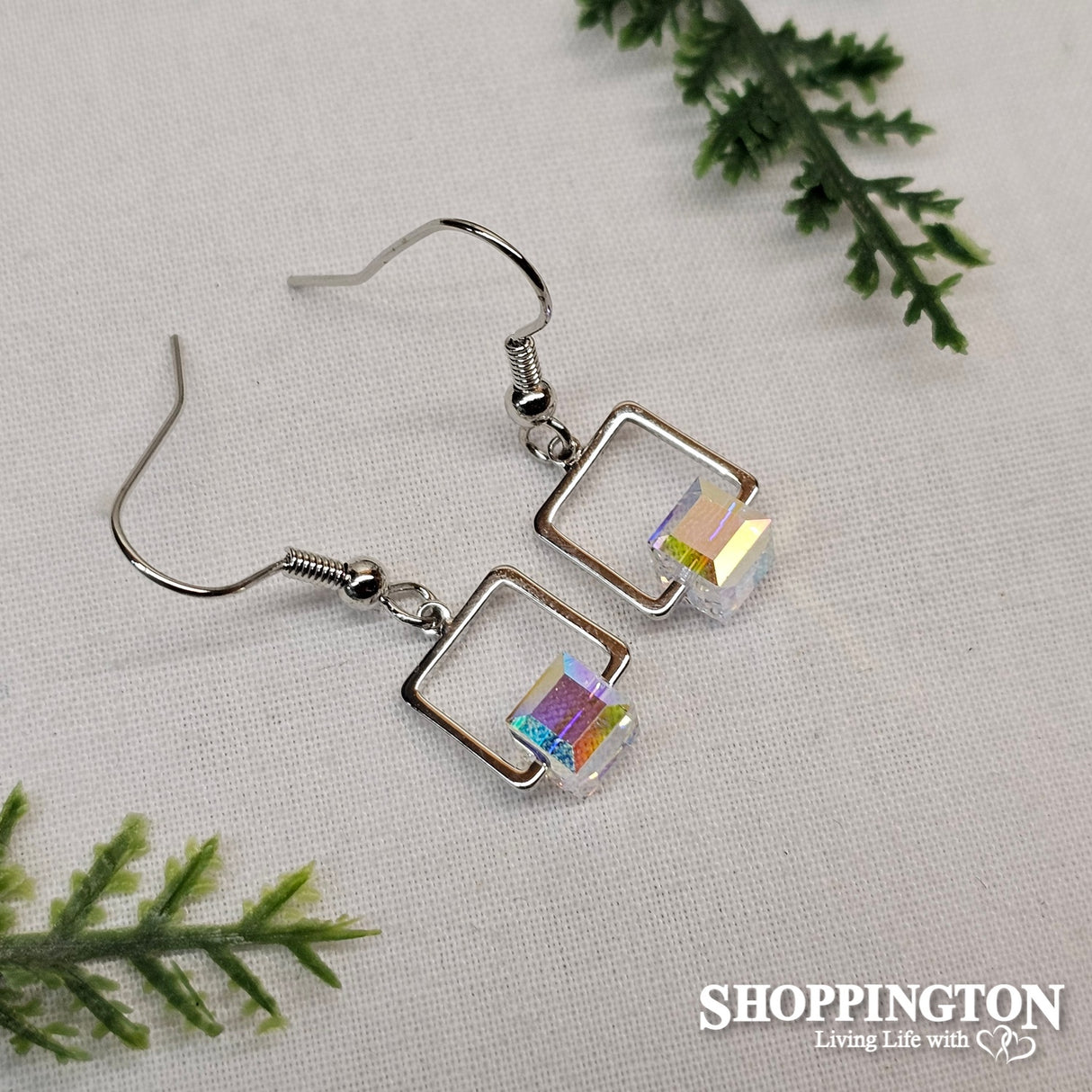 Earrings - Cubes