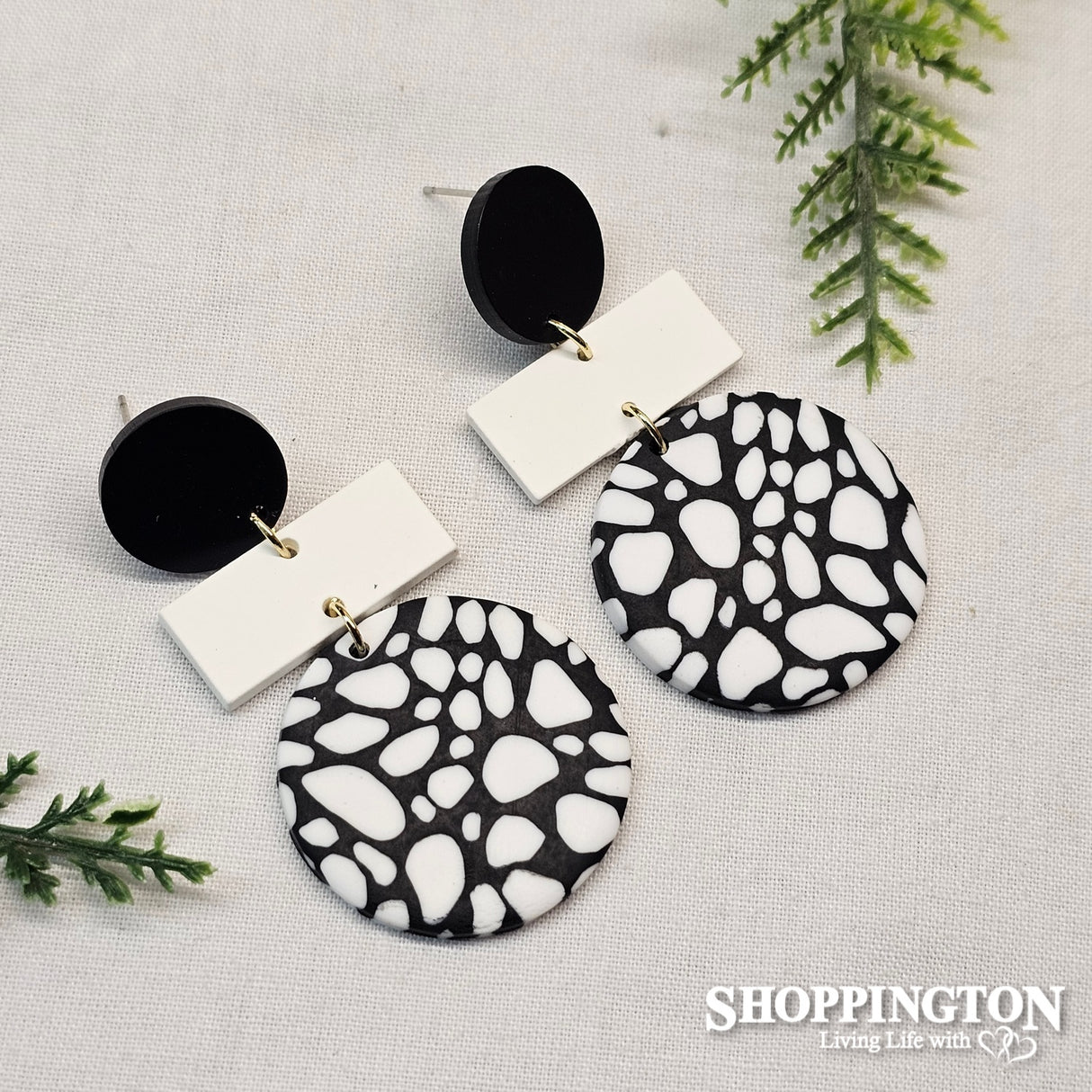 Earrings - KiKi Round Pebble