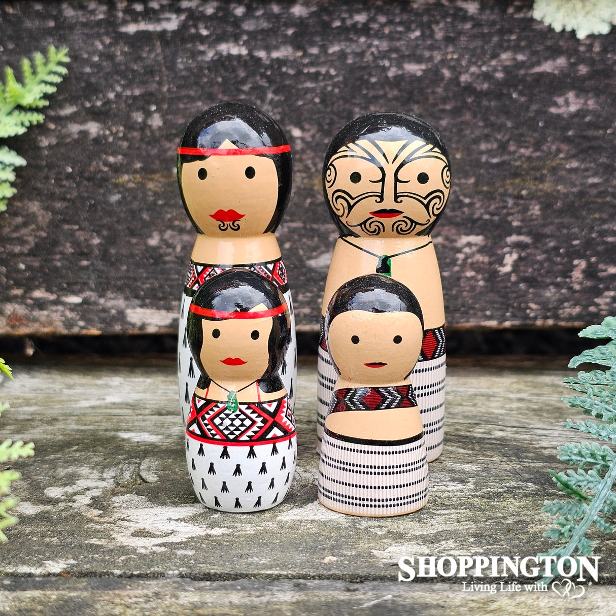 Maori Whanau Peg Dolls