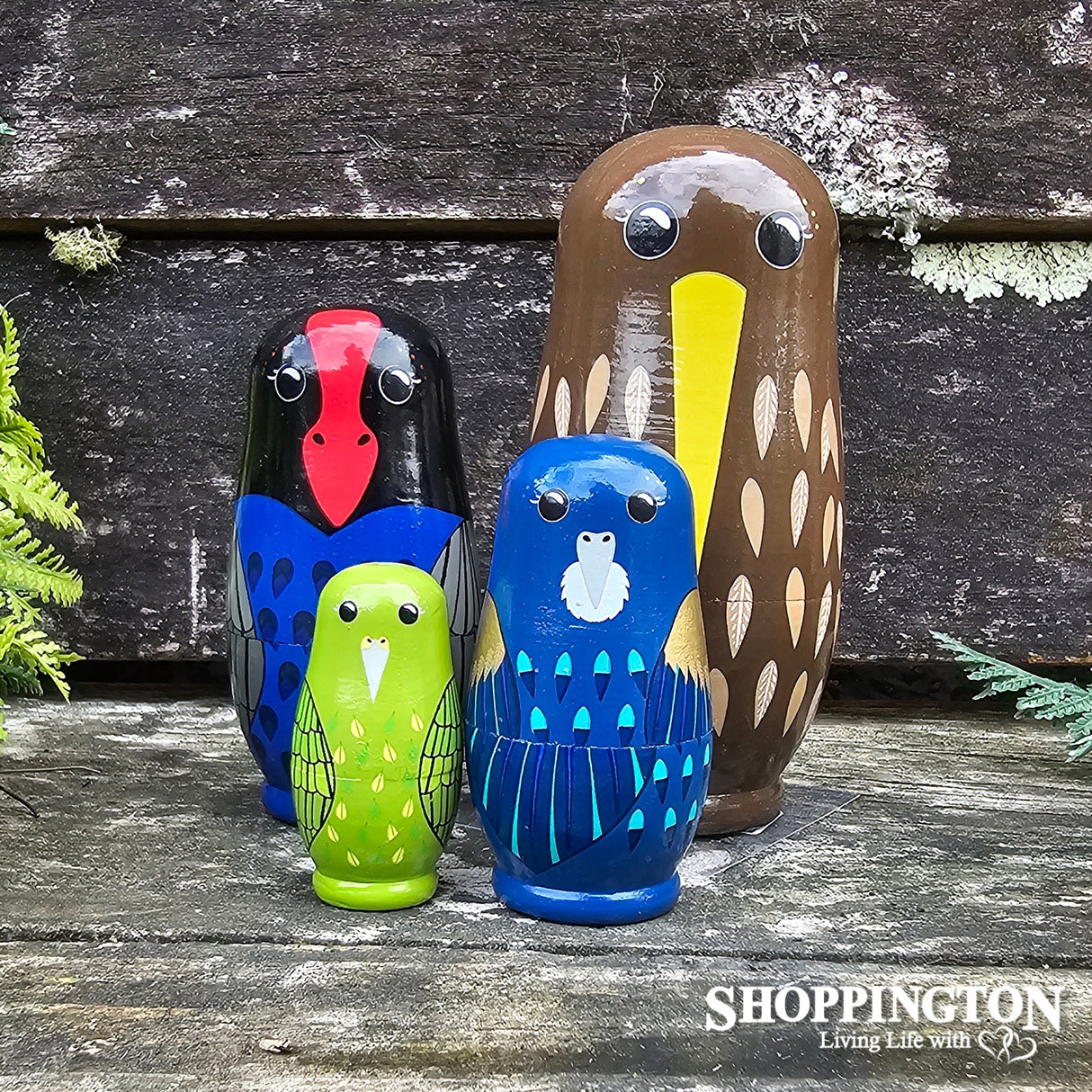 Nesting Dolls - New Zealand Birds