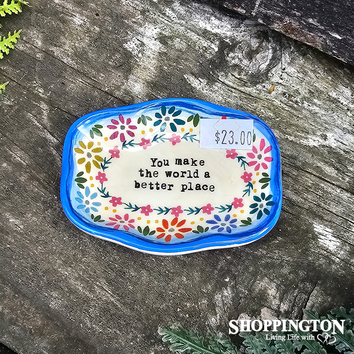 Trinket Dish - Make The World Better