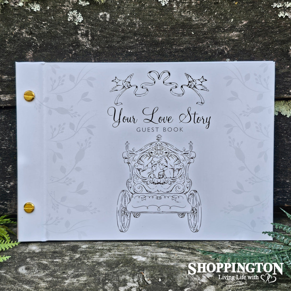 Wedding Album: Cinderella & Prince Guest Book