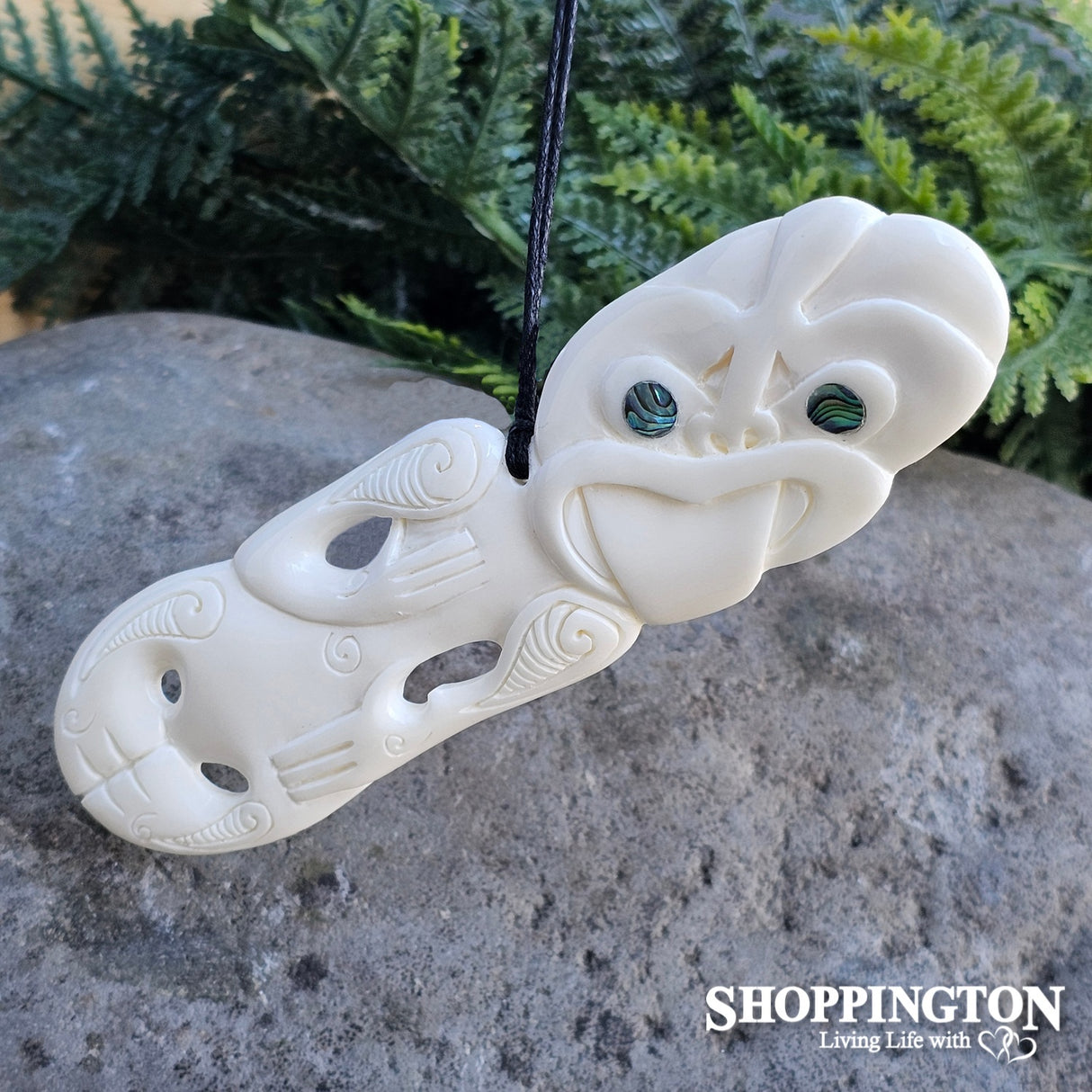 Bone Tiki Pendant 120mm