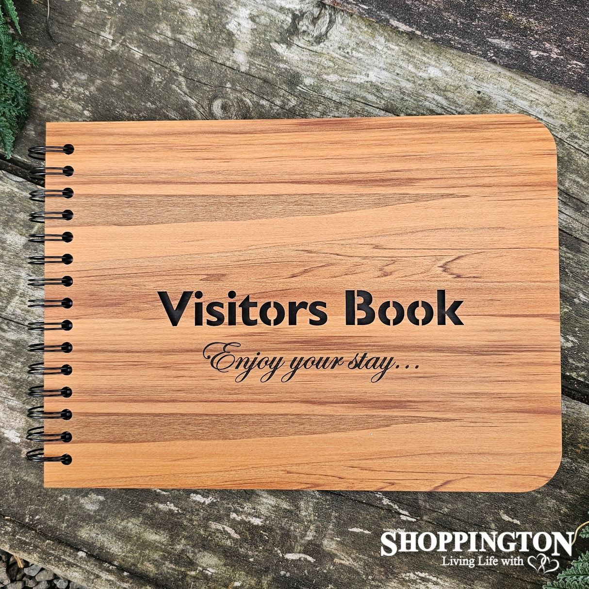 A4 Rimu Visitors Book