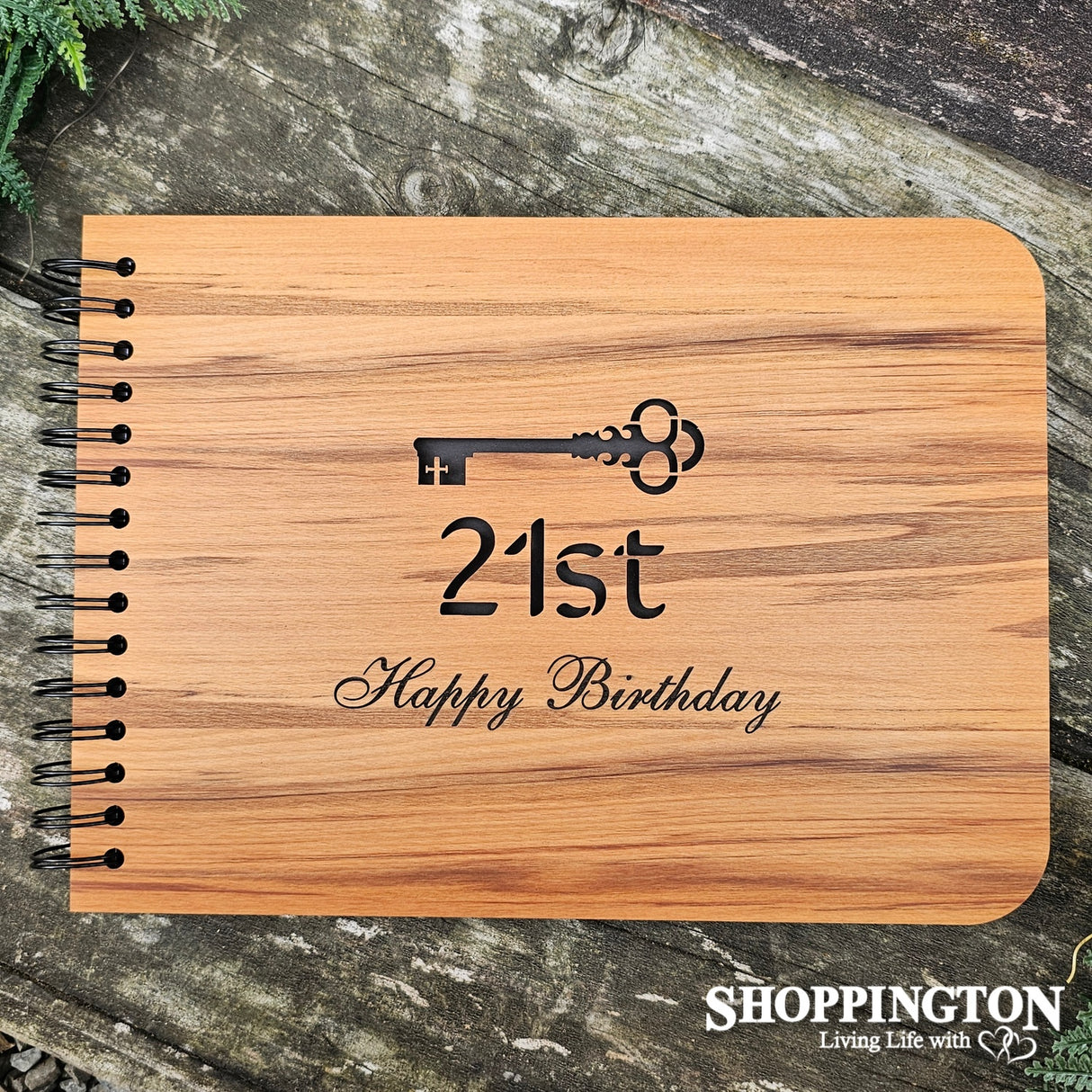 NZ Made Wooden Photo Album A4 / 21st Album