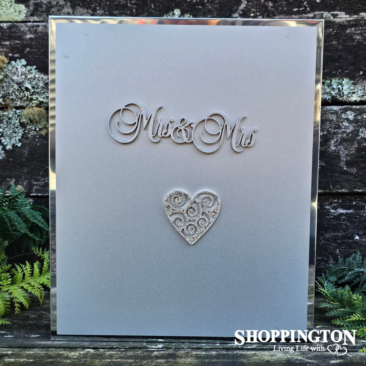 Wedding Album - Silver Mr & Mrs