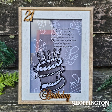 Designer Natural Wood Photo Frame 21