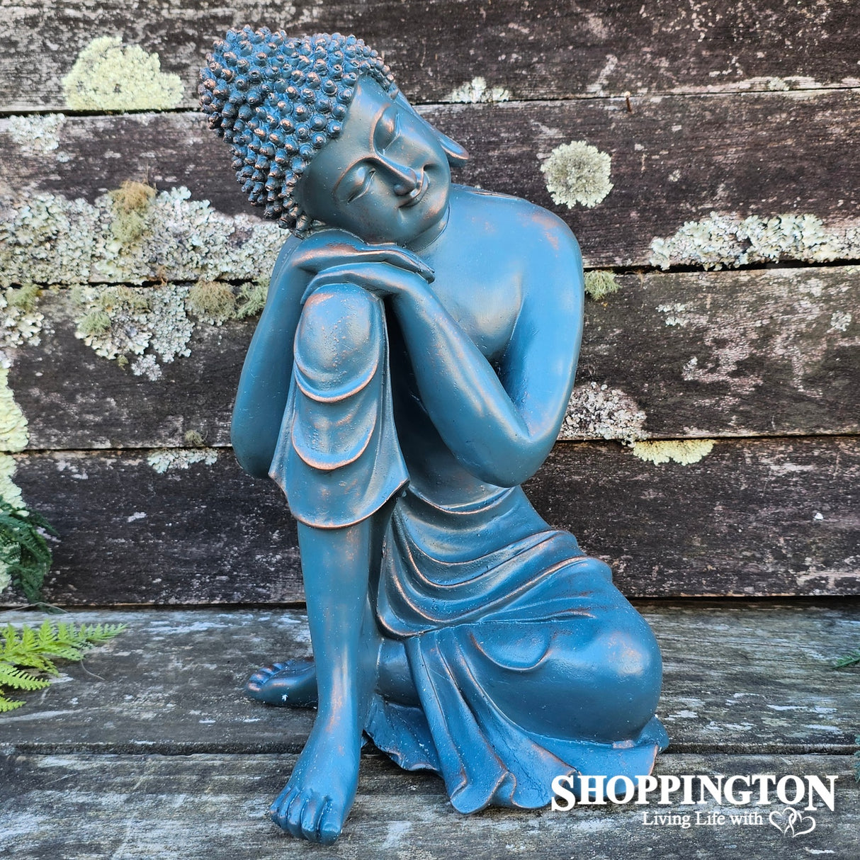Copper Green Buddha