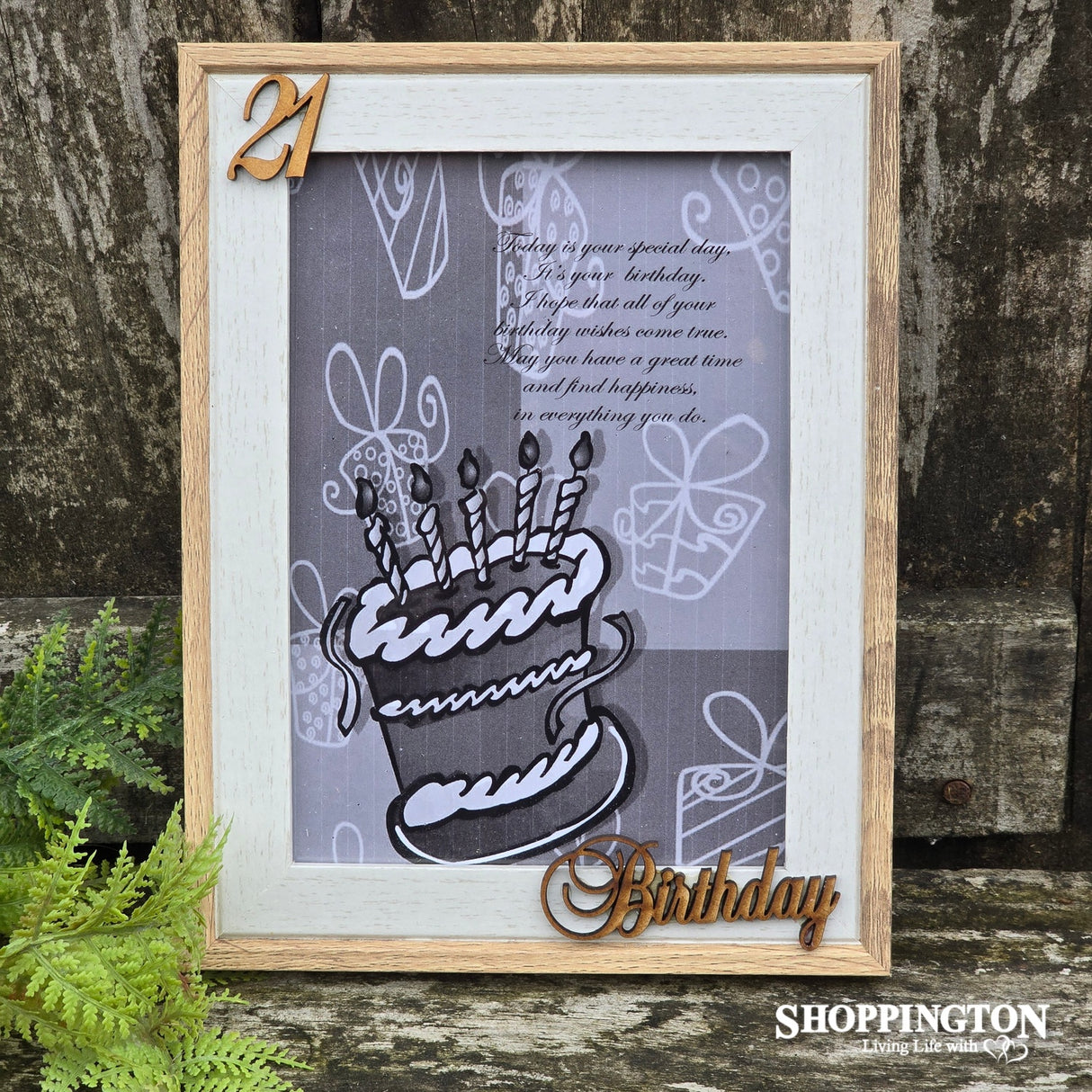 Designer Natural Wood Photo Frame 21