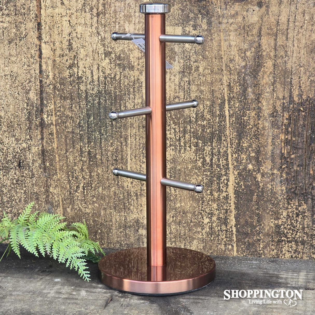Copper Mug Tree - 6 hanger