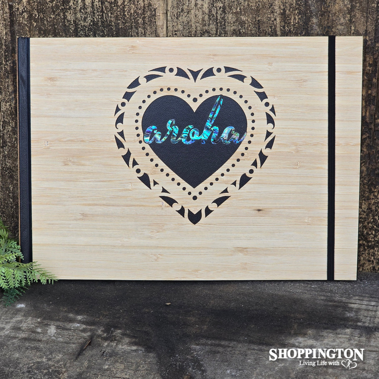 NZ Made Bamboo Book - Aroha Large