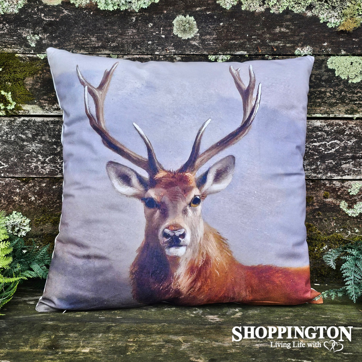 Cushion - NZ Stag in Mist