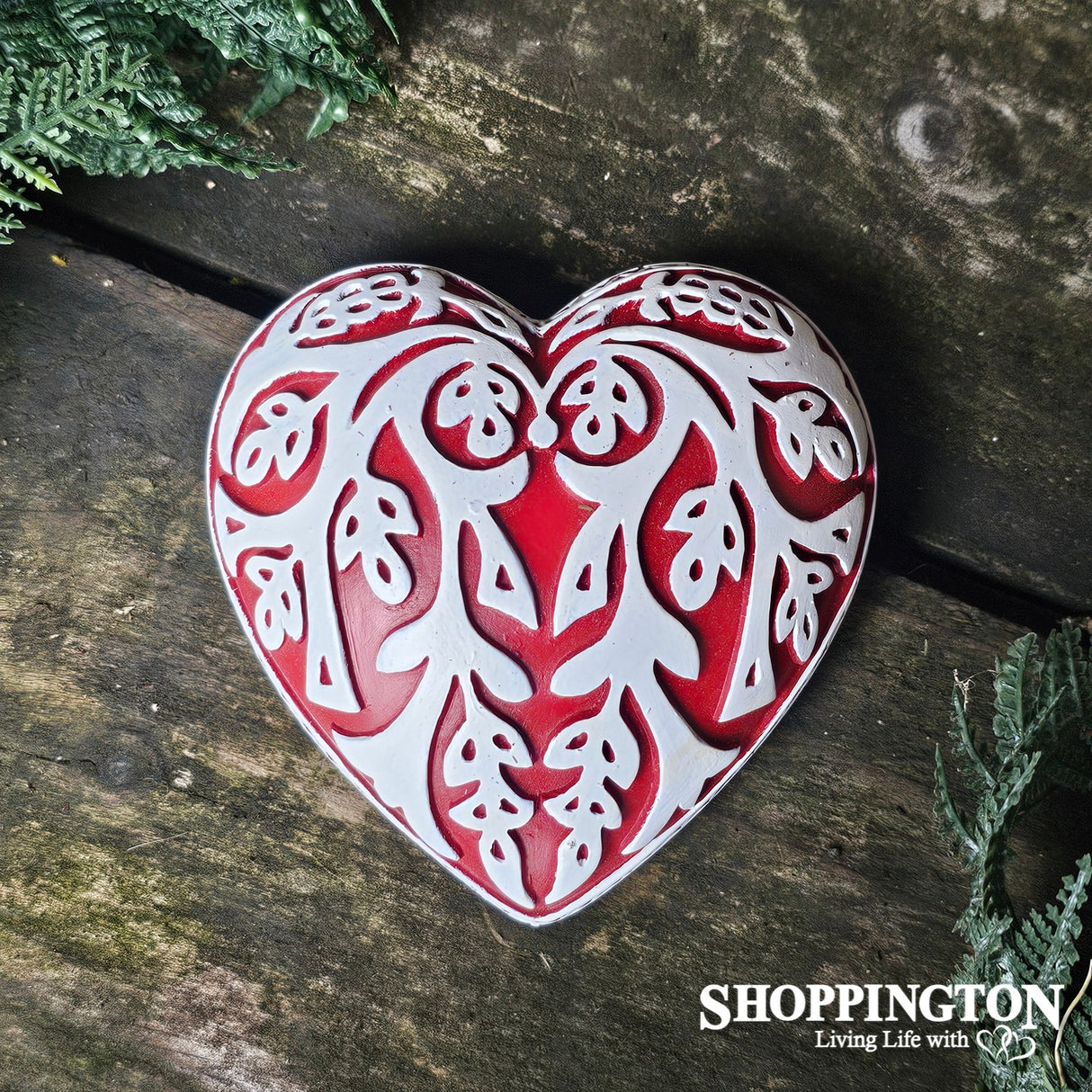 Collectable Heart - Red Fleur