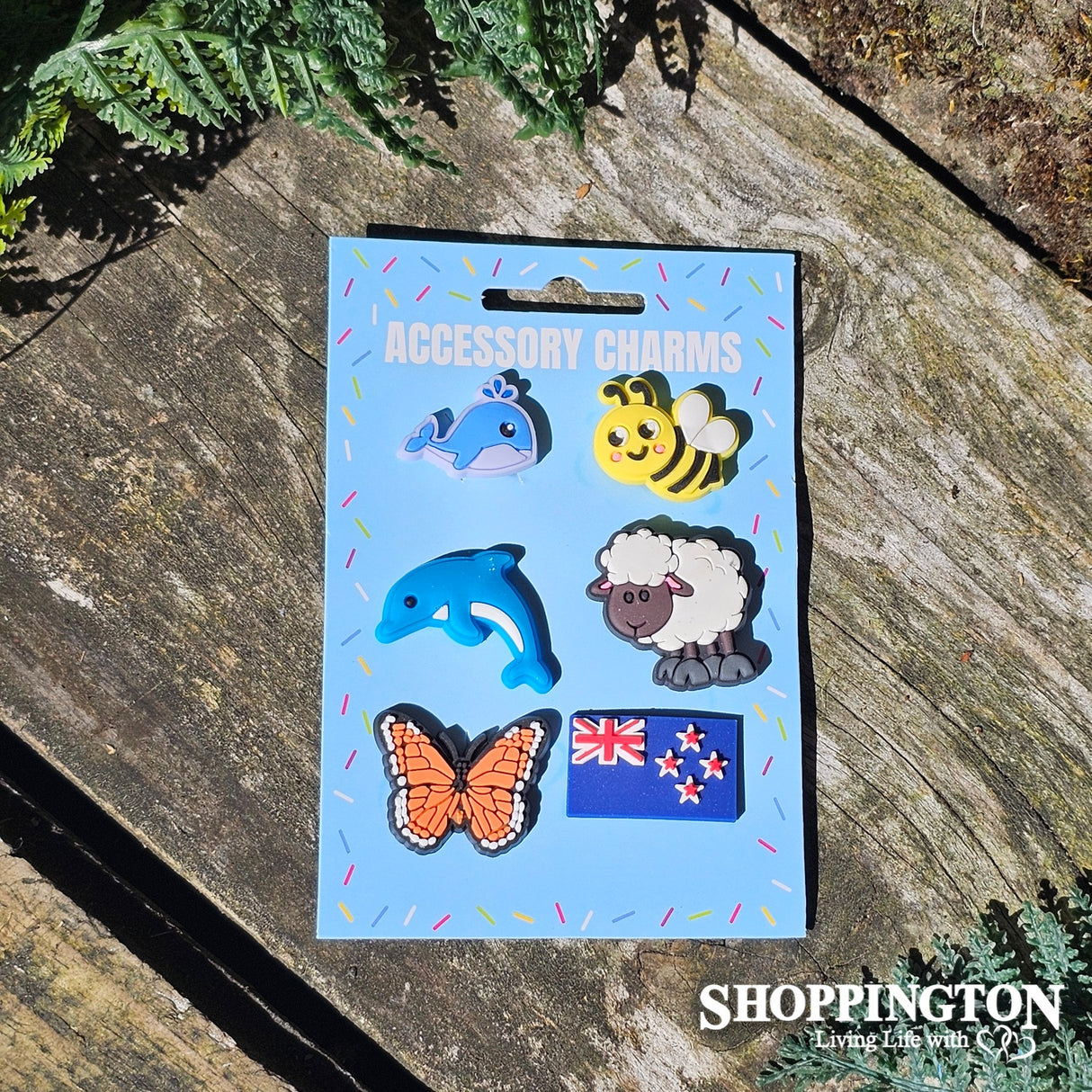 Shoe Charms - Kiwi Icons