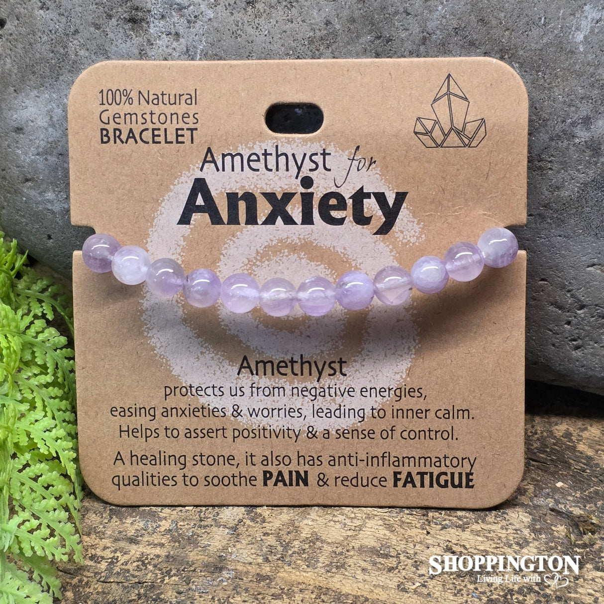 Wellbeing Gemstone Bracelets - Amethyst