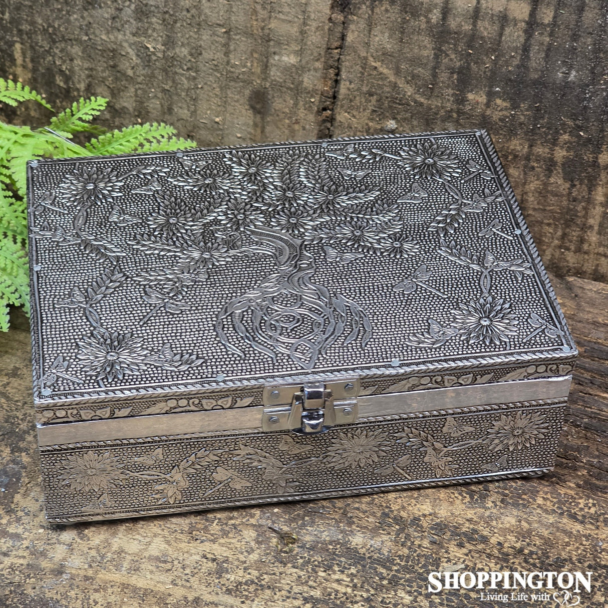 Silver Tree of Life Trinket Box