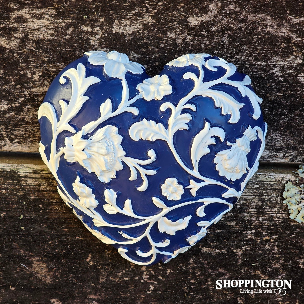 Collectable Heart - Blue Floral