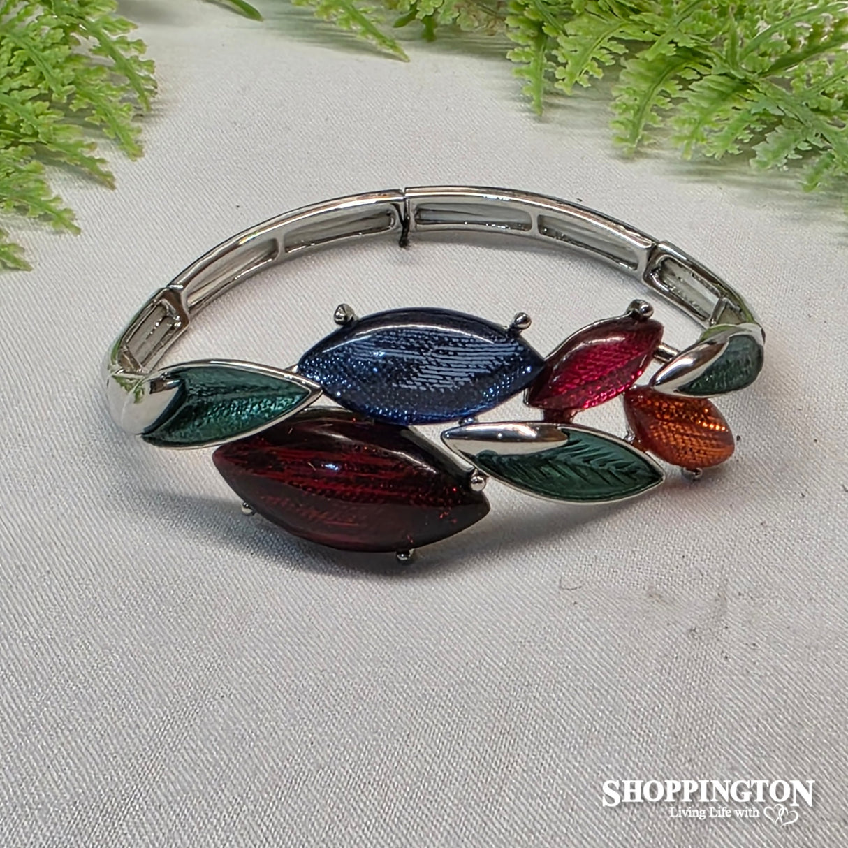 Bracelet - Coloured Leaves