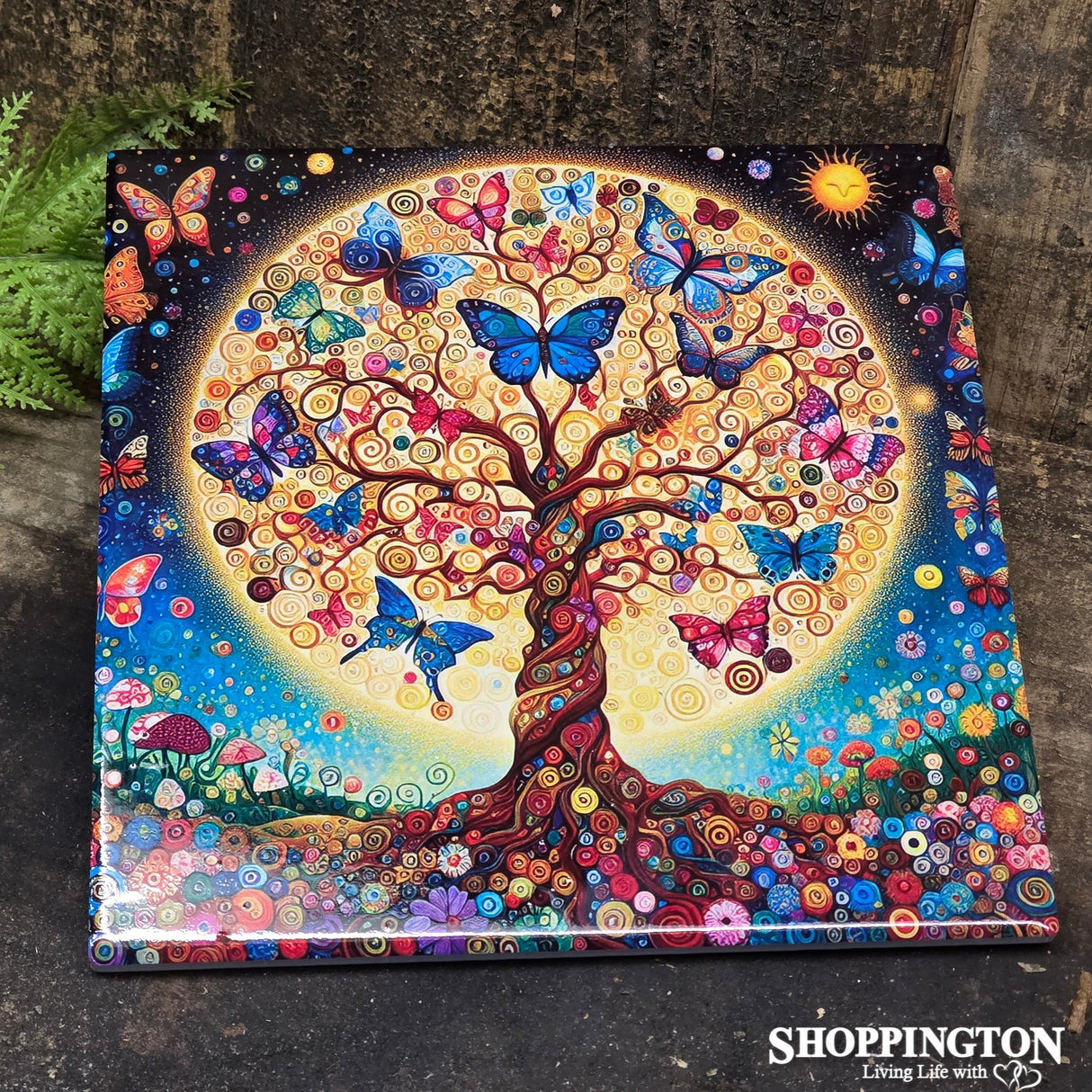 Trivet - Ceramic Tree of Life