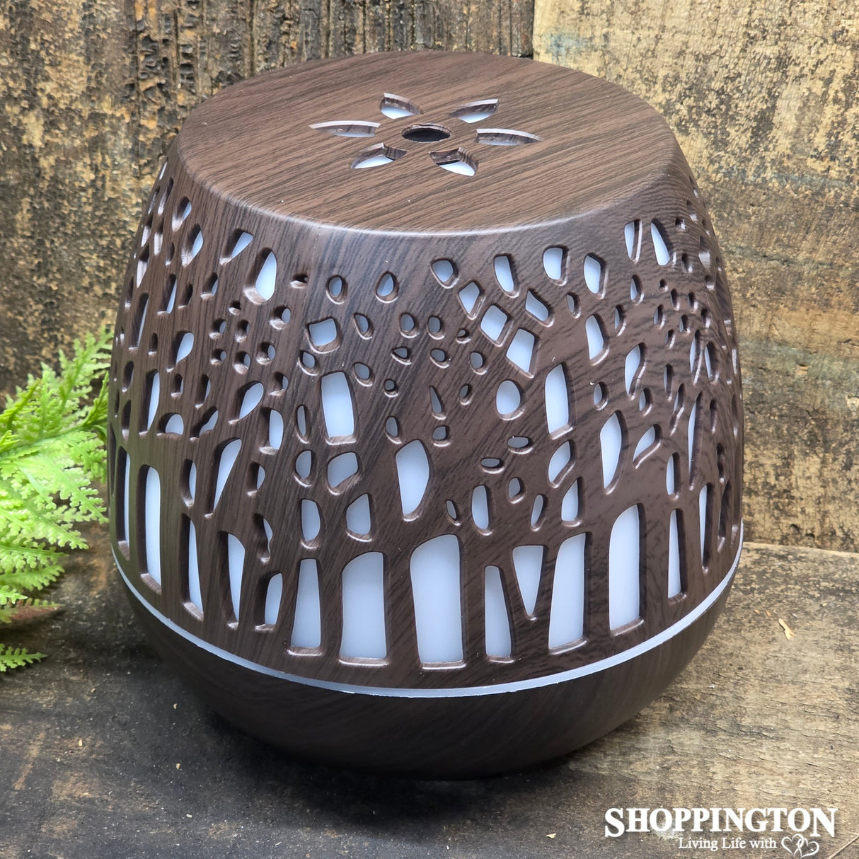 Aroma Diffuser Air Purifier with LED Lamp