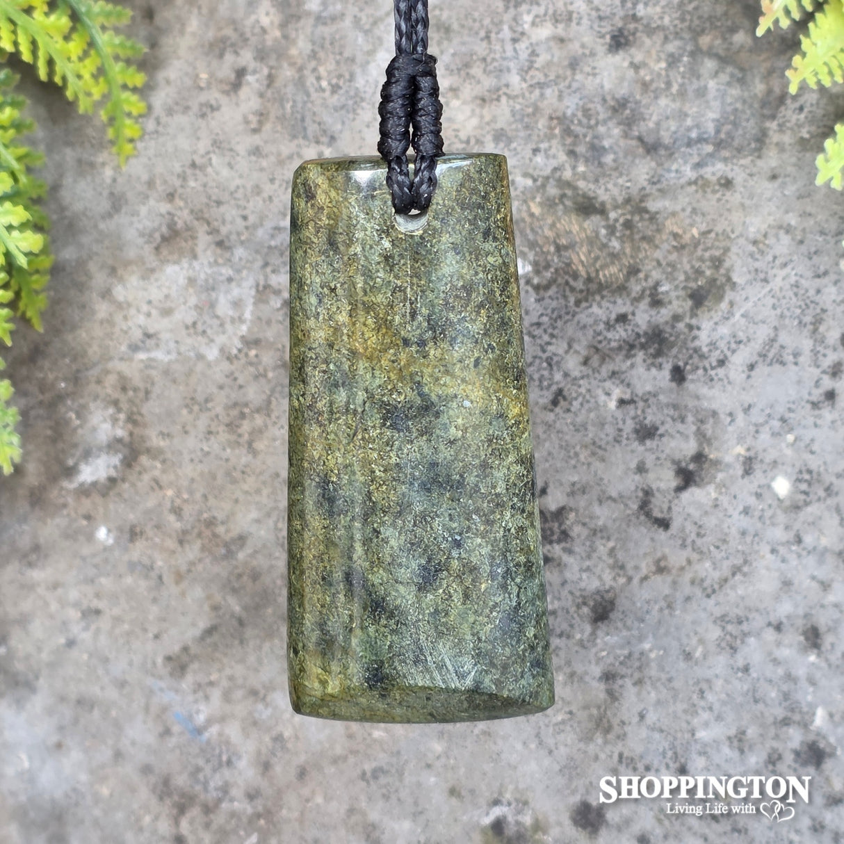 Pounamu - 6.5cm Serpentine Toanga