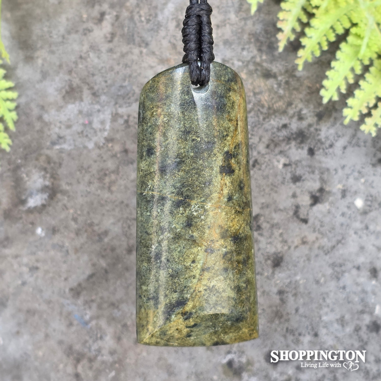 Pounamu - Golden Serpentine Toanga