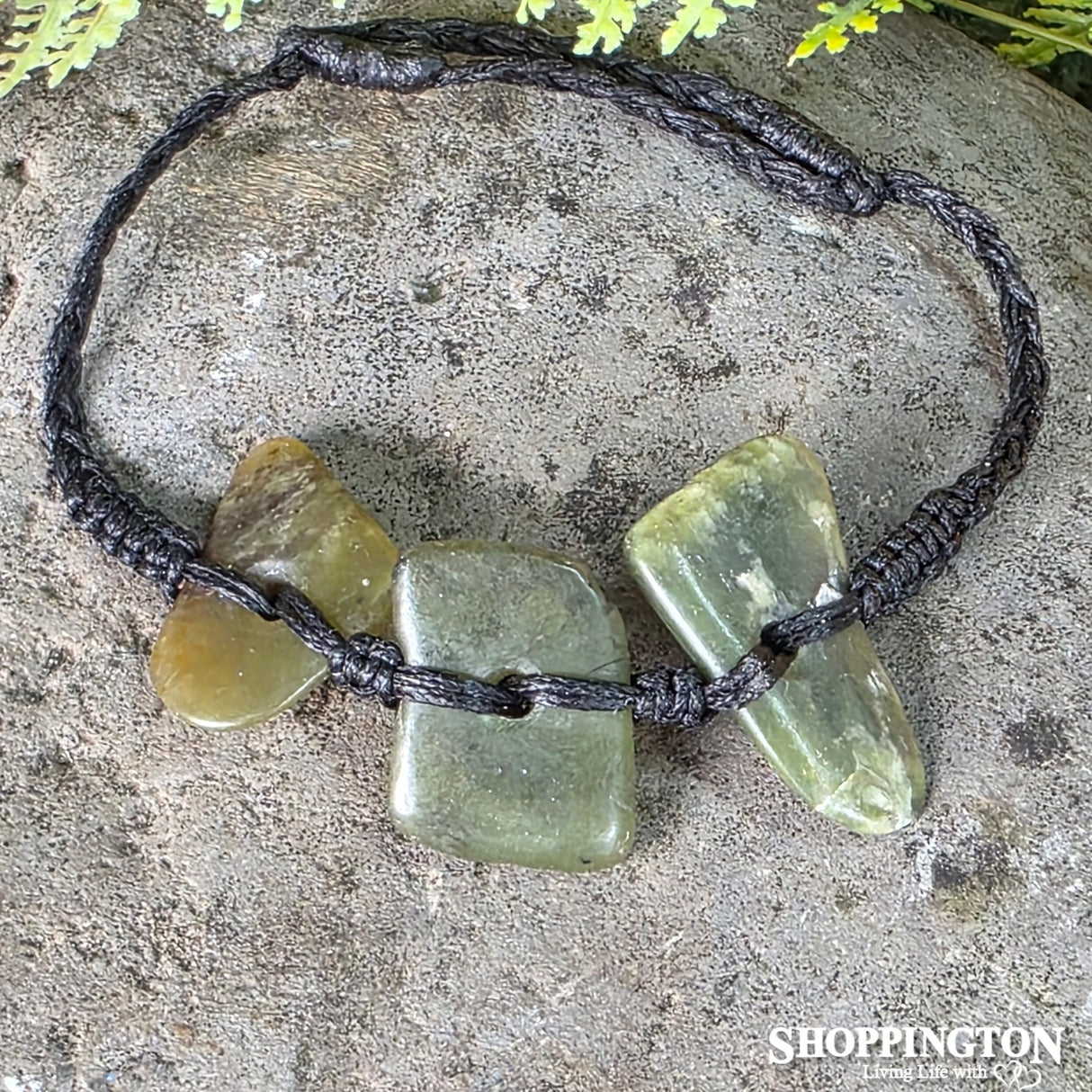 Pounamu - Triple Bead Bracelet