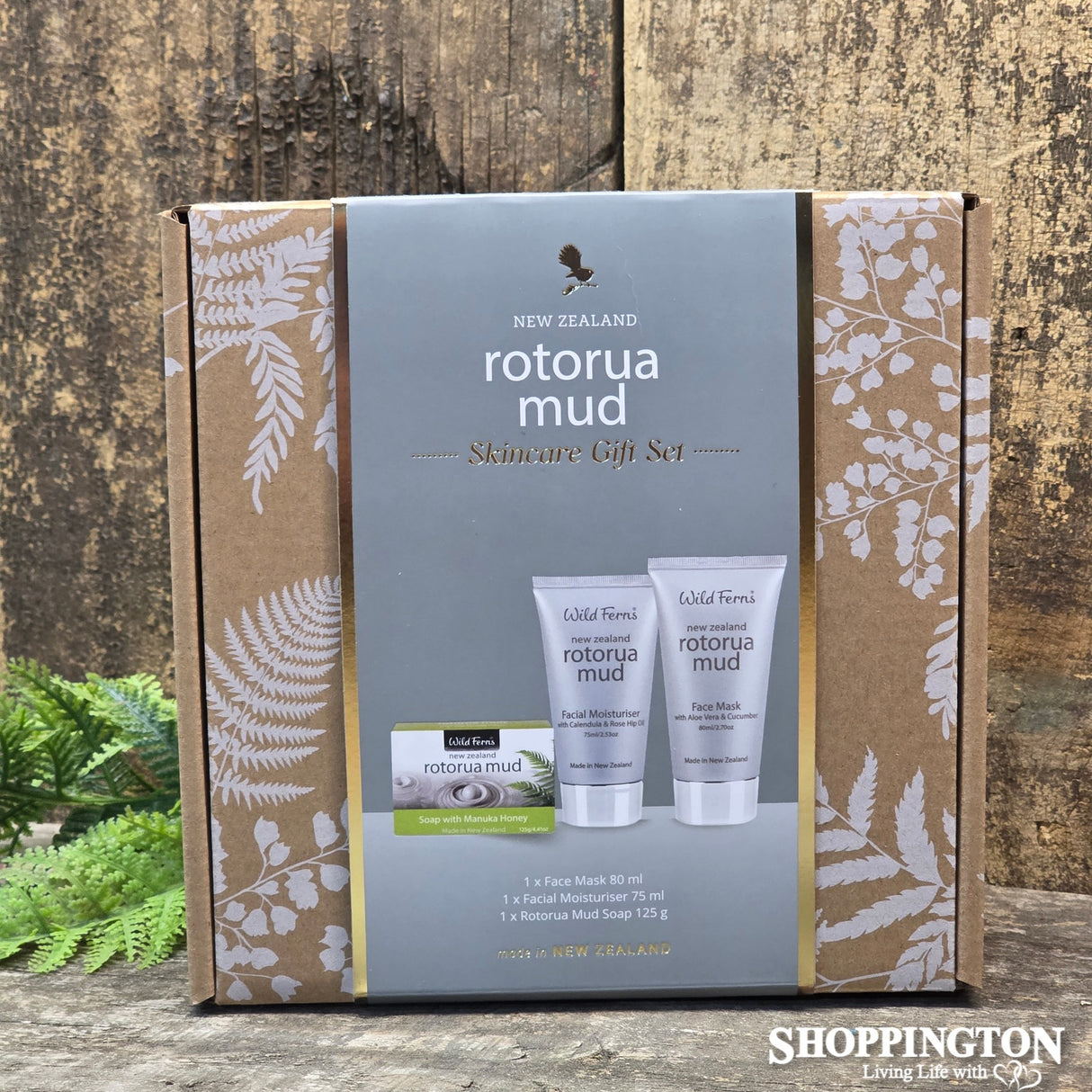 Wild Ferns Gift Box - Rotorua Mud
