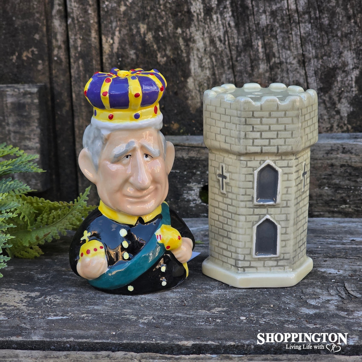 Salt & Pepper Set - King Charles III