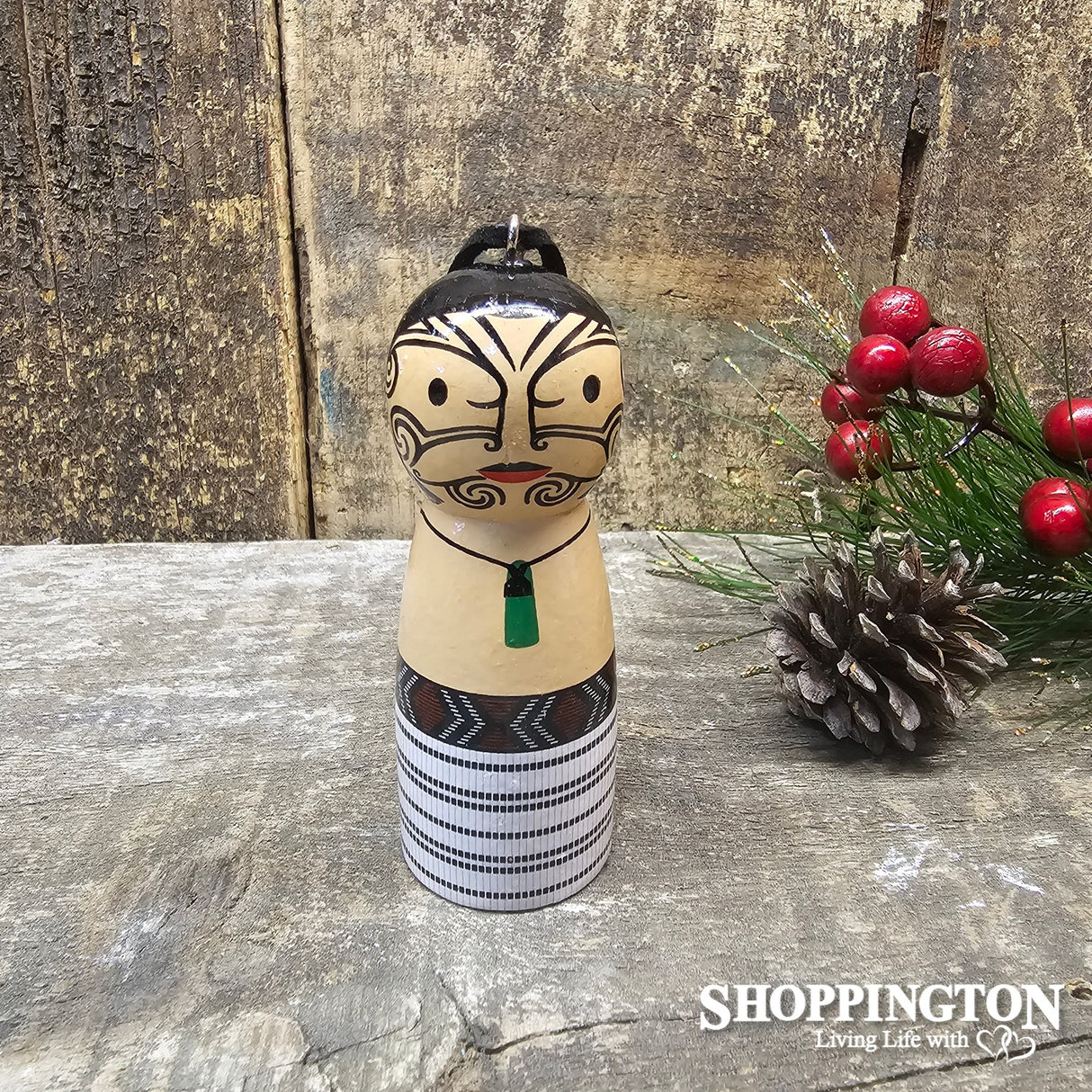 Maori Whanau Peg Doll Decorations