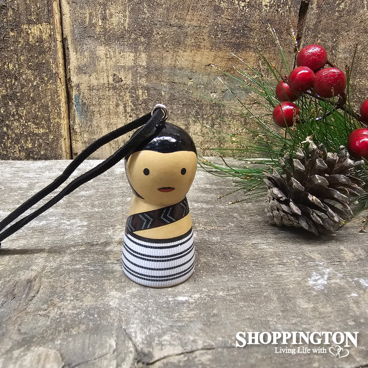 Maori Whanau Peg Doll Decorations